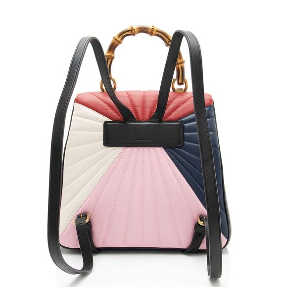 Gucci Leather Bamboo Queen Margaret Mini Top Handle Backpack - Picture 3 of 10
